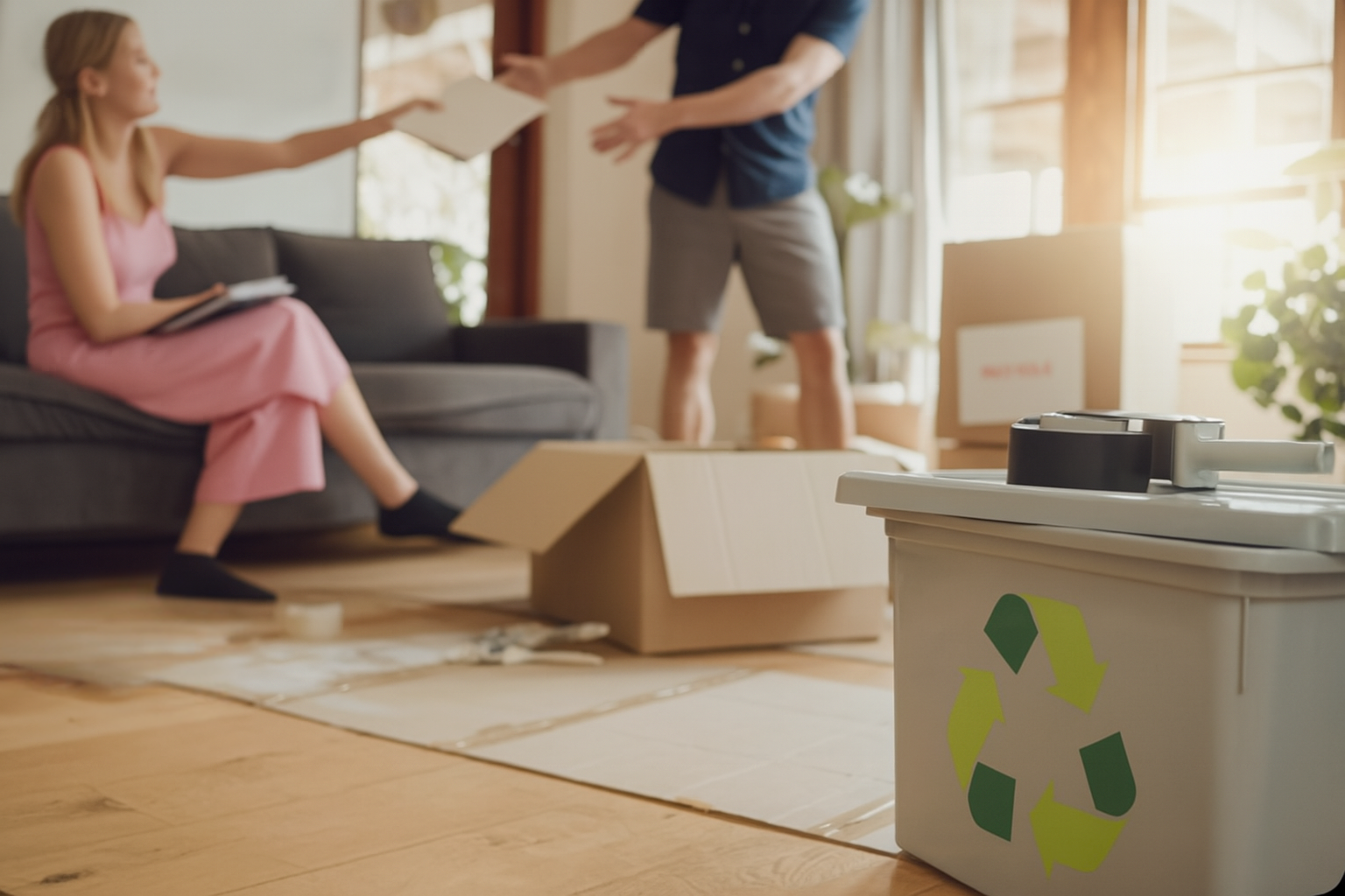 Nachhaltig entrümpeln: So entsorgst du richtig